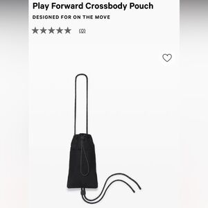 Lululemon Play Forward Cross Body Pouch